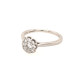 Pre Owned Platinum Diamond Cluster Ring ZV866 Pre Owned Platinum Diamond Cluster Ring ZV866